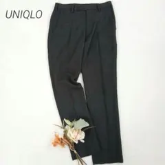 ユニクロ　感動パンツウルトラライト　S　ダークグレー　ビジネス　ジャケパン　仕事