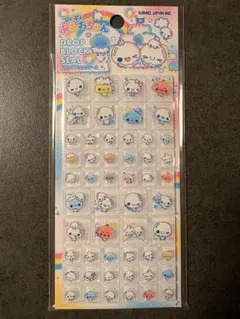 ぷくぷく　あわわちゃん　ドロップブロックシール　カミオジャパン