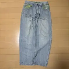 【レア】PEPE JEANS LONDON グラフィック ワイドデニムのサムネイル