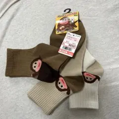 サク山チョコ次郎　レディース靴下3足SET 未使用品のサムネイル
