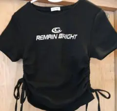 INGNI 半袖 Tシャツ ブラック サイドドロストのサムネイル