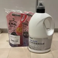 カネヨ衣料用液体洗剤2.4kg+エマール中性洗剤900ml２個セットのサムネイル