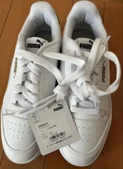 PUMA プーマ シャッフル スニーカー ホワイト 24.0cmのサムネイル