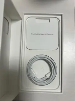 Apple iPhone 13 ミッドナイトグリーン　空箱のみ　充電ケーブル付き