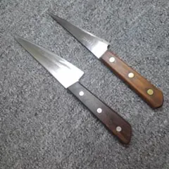 ONo.887　中古　骨スキ包丁(ゾーリンゲン・日立武蔵別打)　2点セットのサムネイル