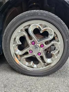 ジュエルハート　ホイール　1台分 ジュエルハート ホイール 1台分 - メルカリ
