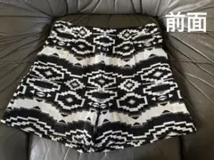 【値下げ】Ungrid 幾何学模様 ネイティブジャガードショートパンツ