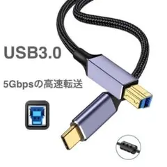 USB 3.0 Type-B to USB-Cケーブル 2メートル