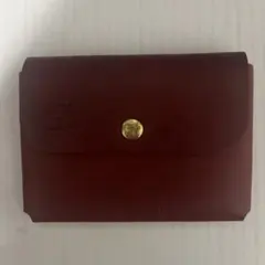 IL BISONTE コインケース レッド