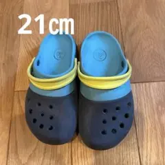 クロックス　J3 21センチ　ブルー