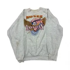 H&J プラウドトゥビーアメリカン スウェット Lサイズ 90s