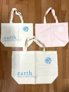 earth music &ecology ショッパー　3点セット