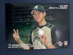 大谷翔平 プロ初勝利 投手 BBM 2014 日本ハムファイターズ F76 - メルカリ