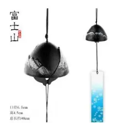 風鈴 富士山 ウィンドチャイム 南部鉄器 レトロ