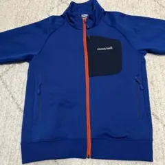 140cm mont-bell キッズ ジャケット ブルーのサムネイル
