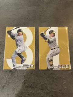 森下翔太 大山悠輔 2024 スターカード 2枚セット 阪神 タイガース