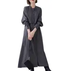 apart by lowrys ピンタックレイヤードフウワンピース M