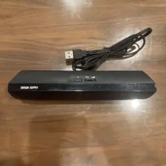 SANWA SUPPLY USBサウンドバースピーカー 400-SP089