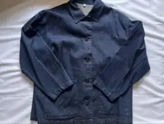 無印良品 ダークブルー デニムジャケット
