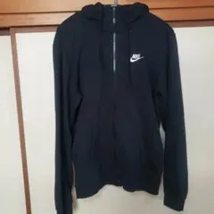 Nike フレンチテリー ブラック フルジップパーカー