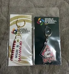 侍ジャパン　WBC26 大谷翔平選手記念キーホルダーセット　キーチェーン