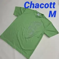 Chacott チャコット　半袖Tシャツ　グリーン緑　M 花束プリントのサムネイル