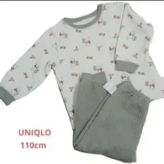 UNIQLO 110cm プーさん柄 パジャマセット 110cm