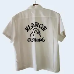 XLARGE ボウリングシャツ ホワイト サイズMのサムネイル
