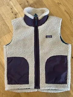 patagonia キッズフリースベスト