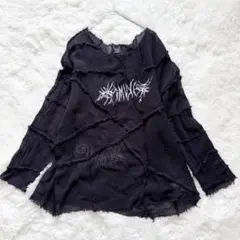 値下げ❣️IKUMI TRIBAL MESH LONG T - メルカリ