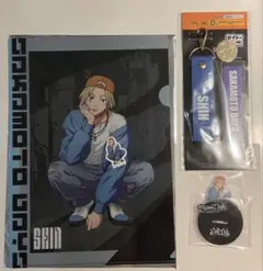 タイトーくじ サカモトデイズ クリアスタンド　ストラップ　クリアファイル　シン