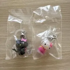 ハローキティ めじるしアクセサリー お花 小悪魔