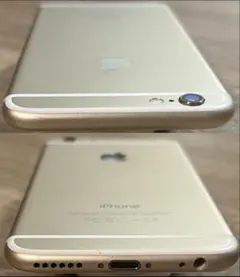 iPhone 6 64GB ゴールド SIMフリー可 美品 バッテリー100%