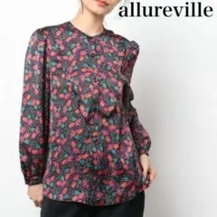 allureville アルアバイル 花柄 ブラウス 長袖のサムネイル
