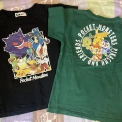 ⭐︎最終処分⭐︎ポケモンTシャツ2枚セット 120