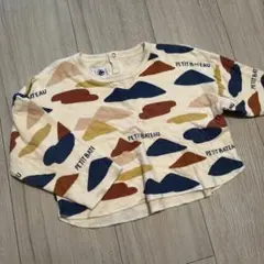 【値下げ美品】PETIT BATEAU 長袖Tシャツ 24m 86cm