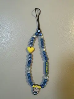 cry baby×パワパフガールズ　バブルス　ストラップ　popmart