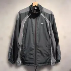 00s Nike ナイロンジャケット Mサイズ グレー ナイキ