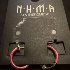 〔値下げ〕 NHMA ピンクフープイヤリング 新品未使用のサムネイル