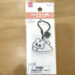 DAISO アクリルキーホルダー うさぎ