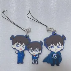 コナン 新一 がいっぱい ラバー ストラップ マスコット ガチャガチャ