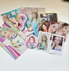 TWICE ダヒョン　缶バッジ　トレカ　セット　公式