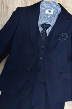子供用フォーマルスーツセット 紺　120cm