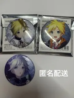 プロセカ 鏡音 レン グリ缶 グリッター缶バッジ 44A バッチ 特典