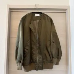 ユナイテッドアローズ　MA-1風アウター　レディース　s カーキ