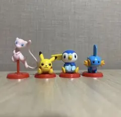 チョコエッグ ポケモン 旅立ちの3匹 ミュウ ピカチュウ ポッチャマ ミズゴロウ