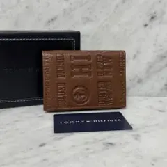 新品 未使用 TOMMY HILFIGER トミーヒルフィガー カードケース 革