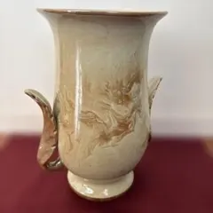 英国【Diana Worthy】陶器 フラワーベース 花瓶 作家もの イギリス