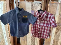 ミキハウス ダブルB 半袖シャツセット