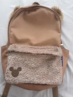 ダッフィー ふわふわリュック ベージュ
